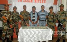 Arms peddler apprehended at Tripura-Mizoram border