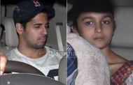 Rumoured couple Alia Bhatt and Sidharth Malhotra spotted together