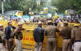 Gorkhaland Movement in full gear at Jantar Mantar, New Delhi