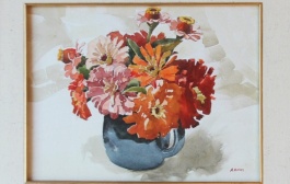 Painting by Hitler goes to auction