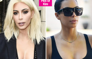 Kim Kardashian Back To Black — Dyes Hair After Platinum Makeover