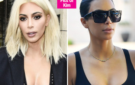 Kim Kardashian Back To Black — Dyes Hair After Platinum Makeover