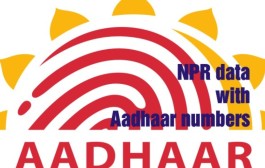 Govt linking NPR data with Aadhaar numbers