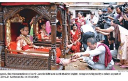 Indra Jatra festival kicks off in Kathmandu Valley