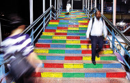 Mumbai: 47-year-old teacher, students give Matunga railway station a bright makeover