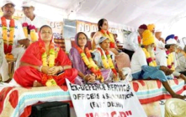 OROP: Retired Paramilitary Personnel Protest At Jantar Mantar