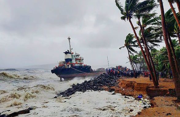 Cyclone Nisarga makes landfall, uproots trees, spares Mumbai