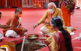 PM performs bhoomi pujan’ for Ram temple in Ayodhya